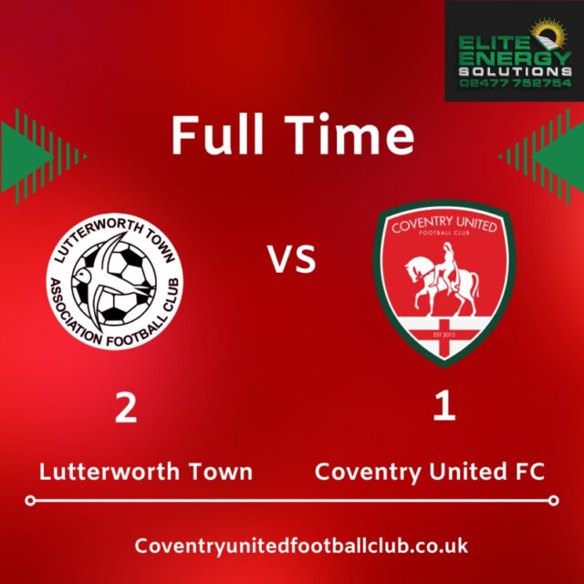 Coventry United Fall to Defeat in Lutterworth