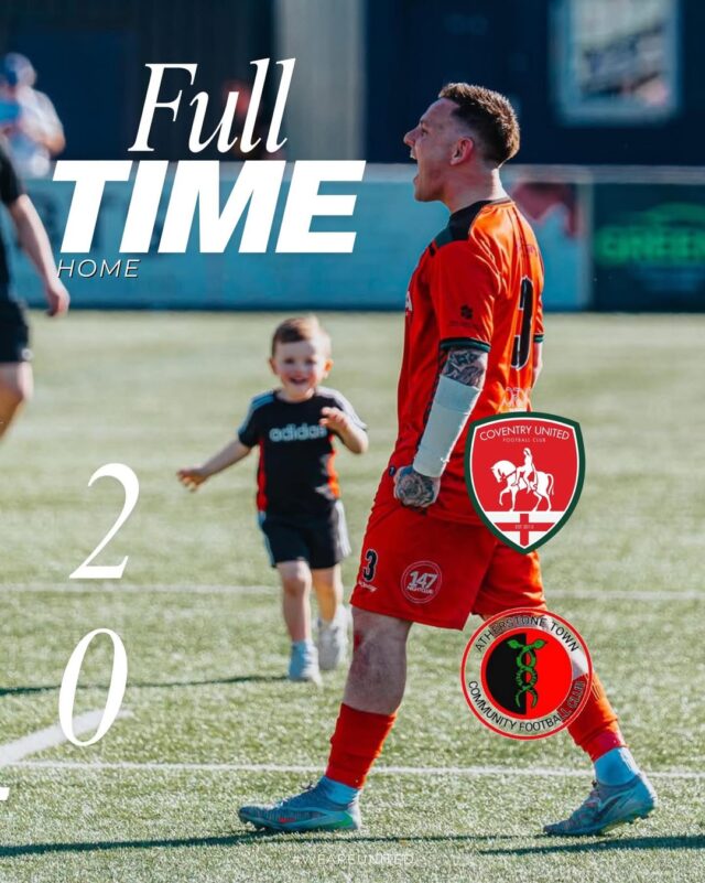 Coventry United Secure 2–0 Victory in Spirited Clash with Atherstone Town